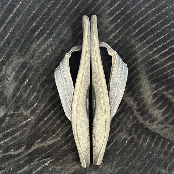 Men’s Olukai Hokua Quick Drying Beach Sandals Size 12 GUC in Blue Retails $80 - Picture 9 of 10